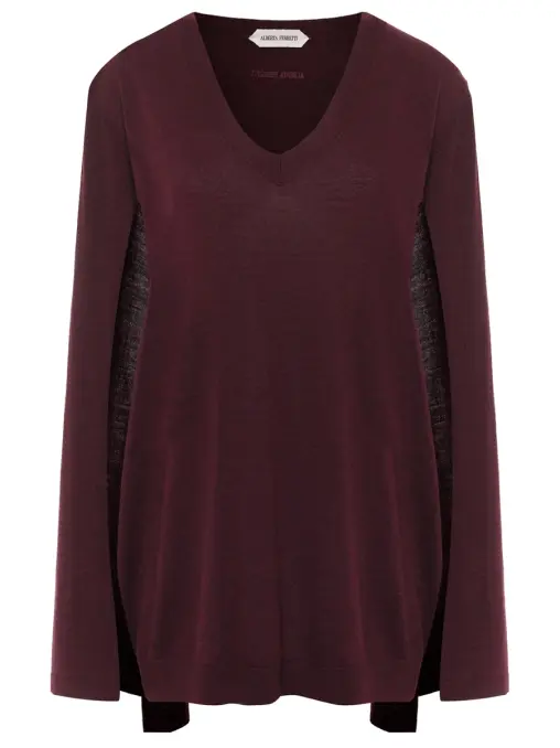 Пуловер шерстяной ALBERTA FERRETTI