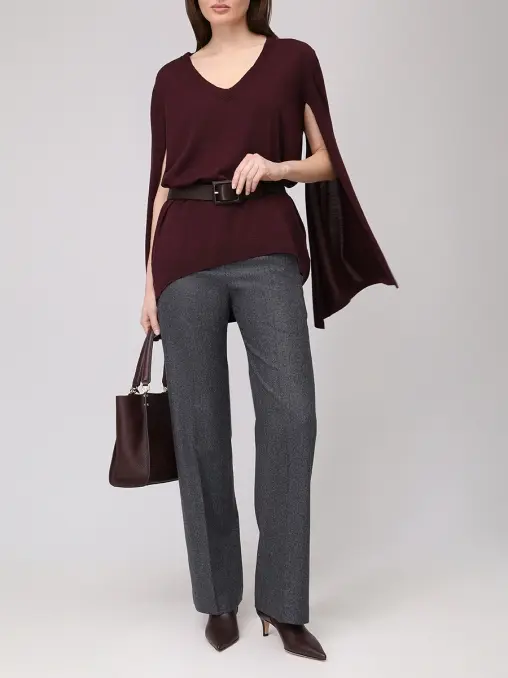 Пуловер шерстяной ALBERTA FERRETTI