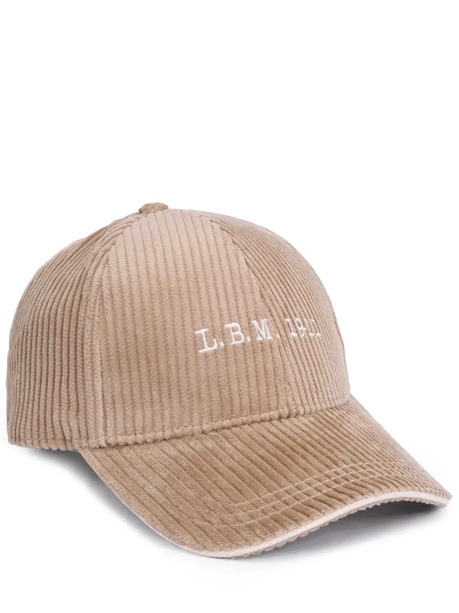 Бейсболка вельветовая