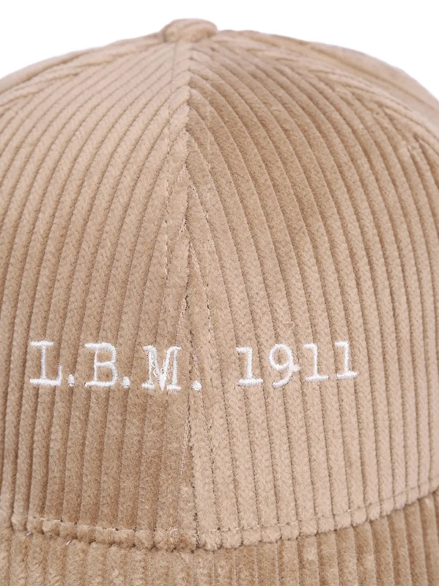 Бейсболка вельветовая