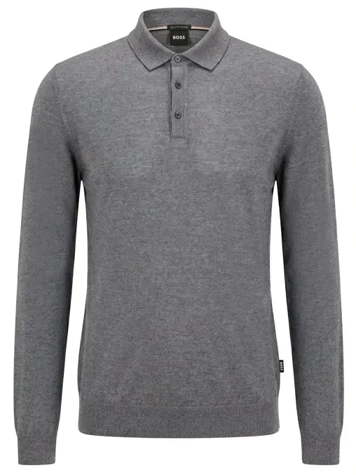 Поло шерстяное BOSS