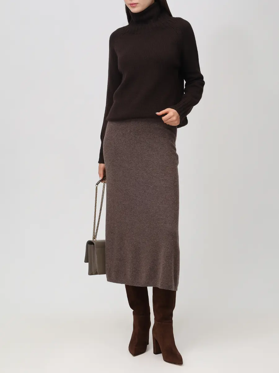 Юбка кашемировая