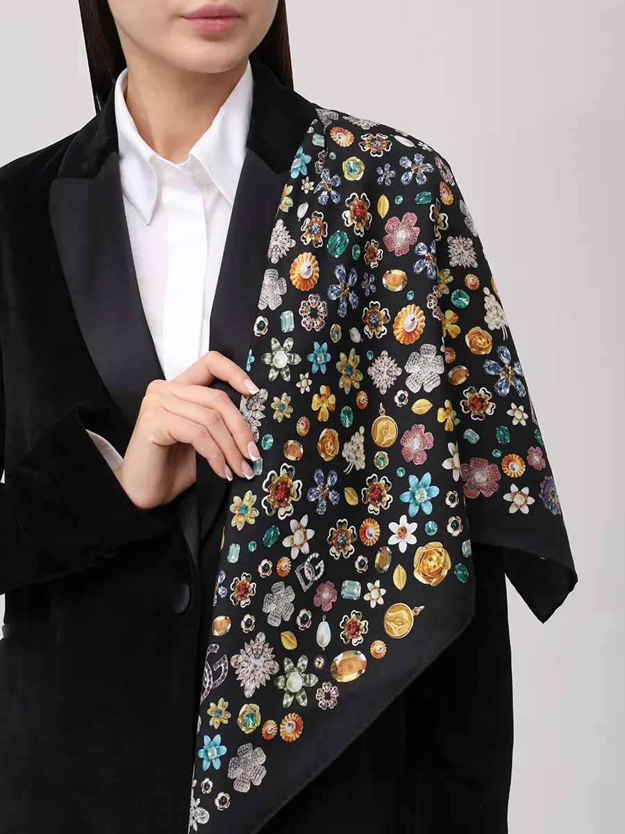 Платок шелковый