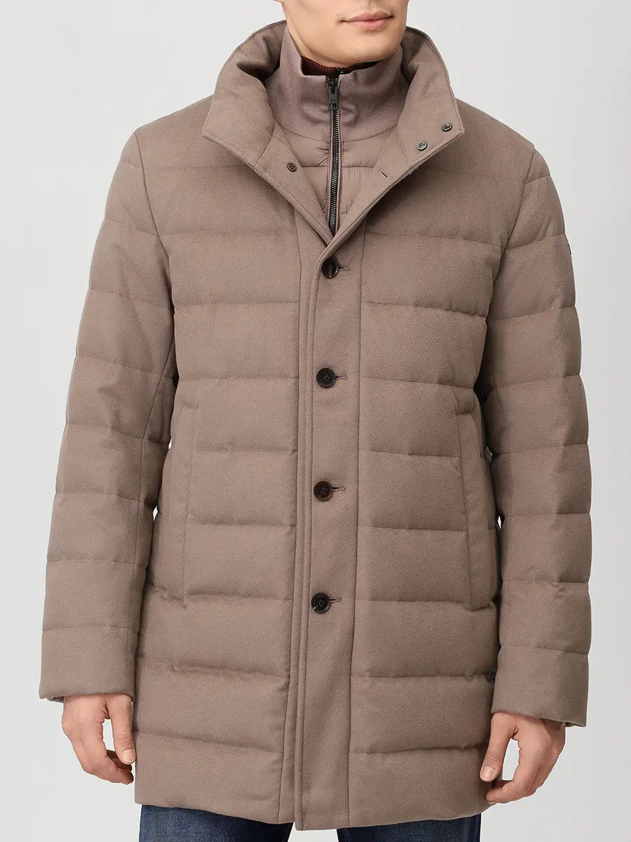 Пуховик стеганый