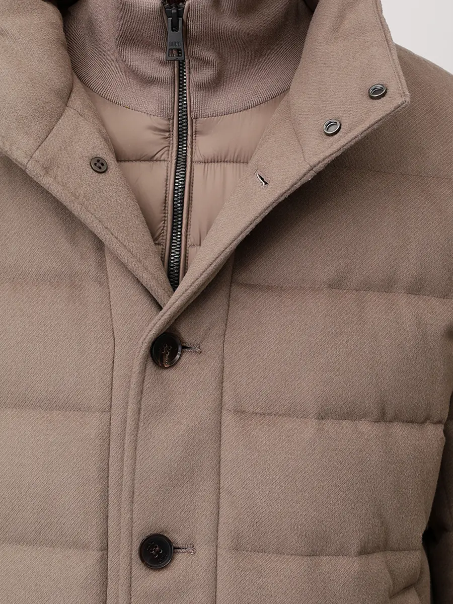 Пуховик стеганый