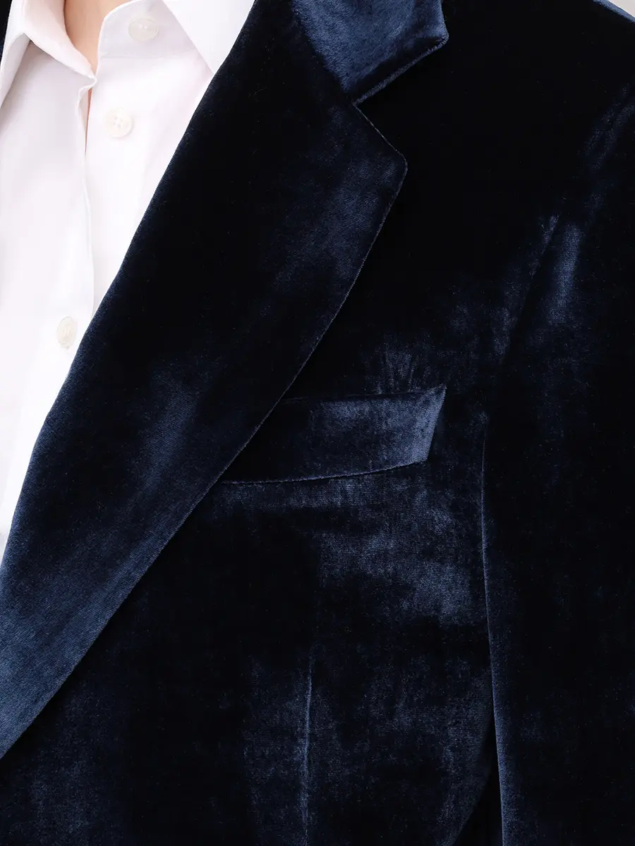 Пиджак бархатный