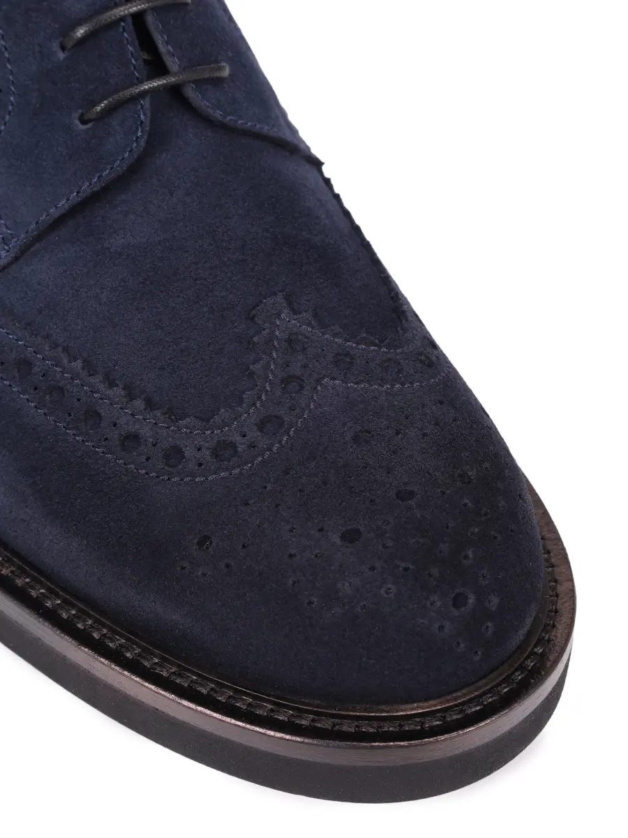 Дерби замшевые на байке