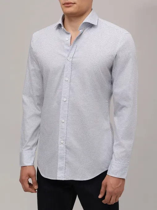 Рубашка Slim Fit хлопковая BOSS