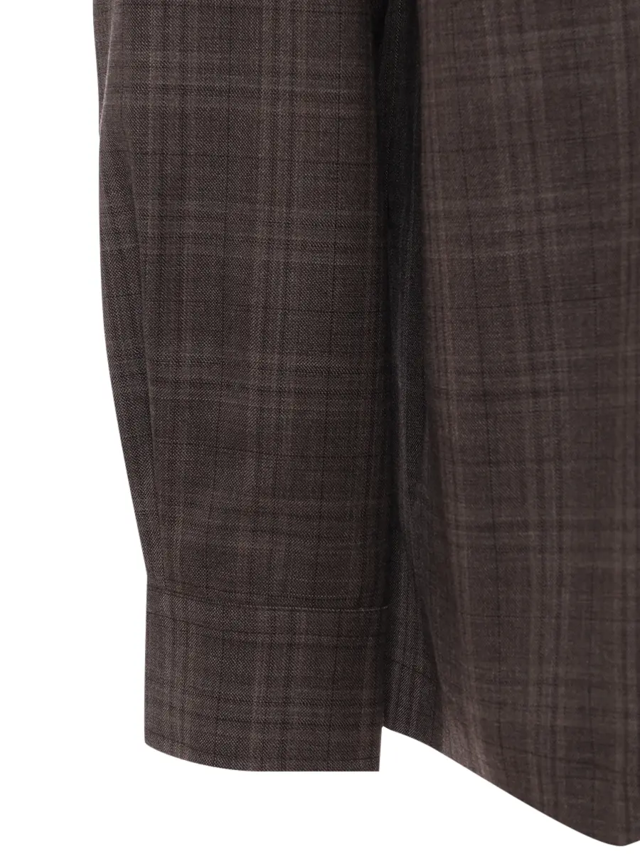 Рубашка Regular Fit шерстяная