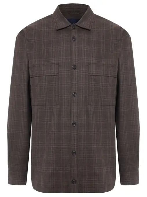 Рубашка Regular Fit шерстяная PAUL & SHARK