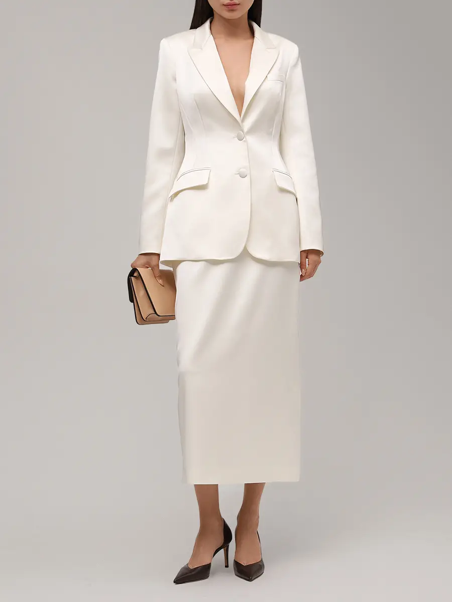 Пиджак однотонный