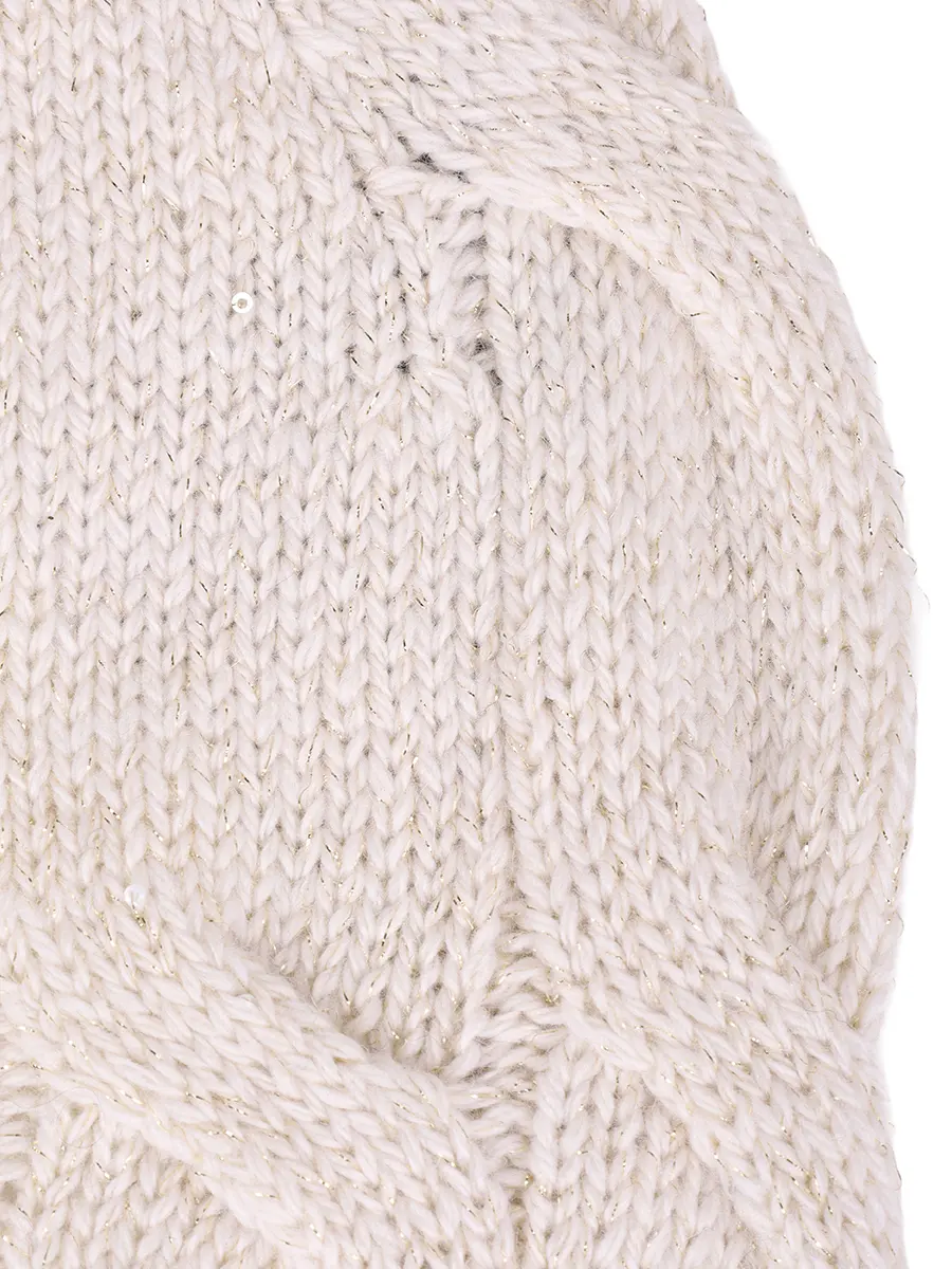 Шапка из шерсти и кашемира