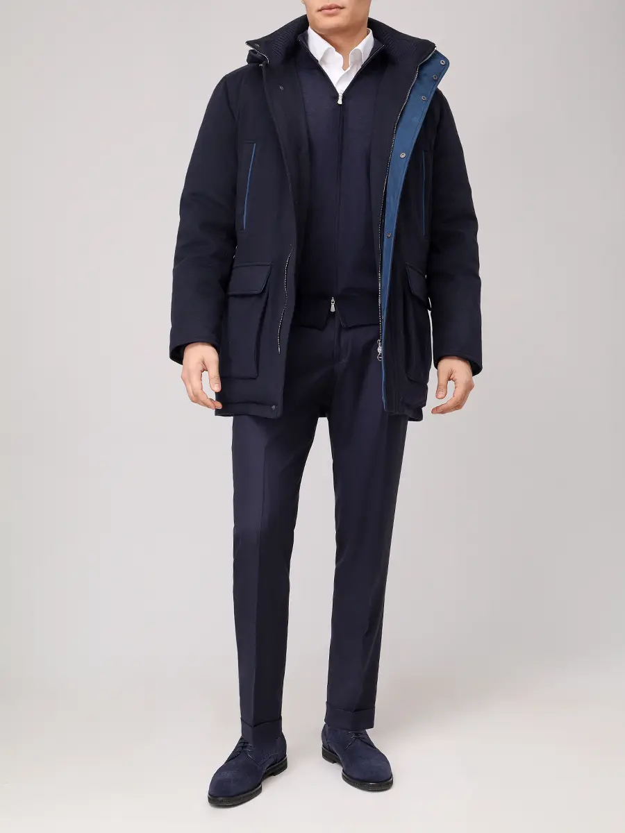 Кардиган из шерсти и шелка