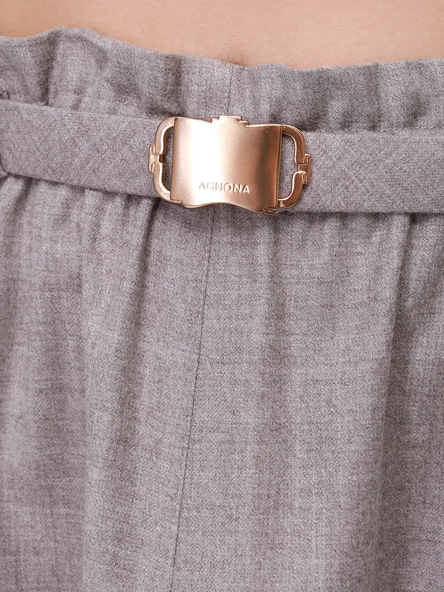 Юбка шерстяная