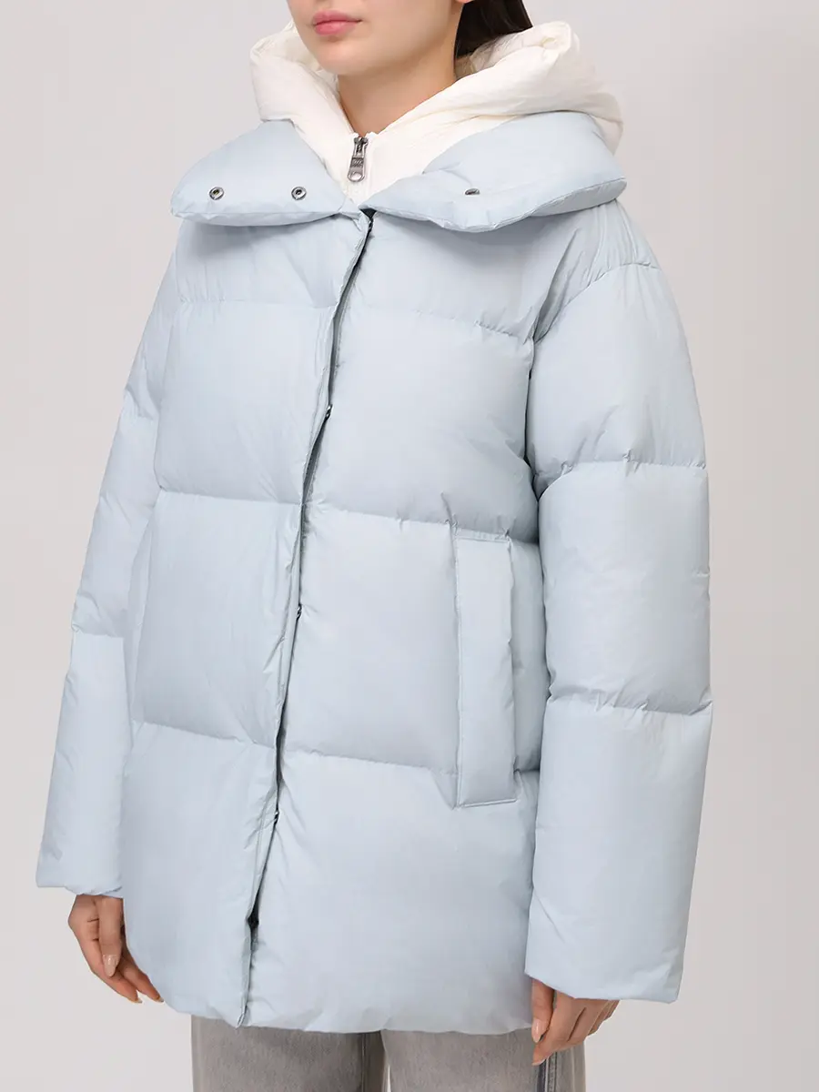 Пуховик стеганый