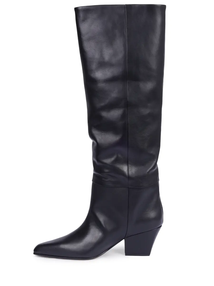 Сапоги кожаные