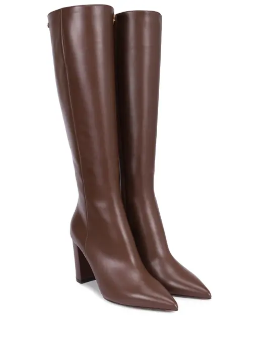 Сапоги кожаные Lyell GIANVITO ROSSI