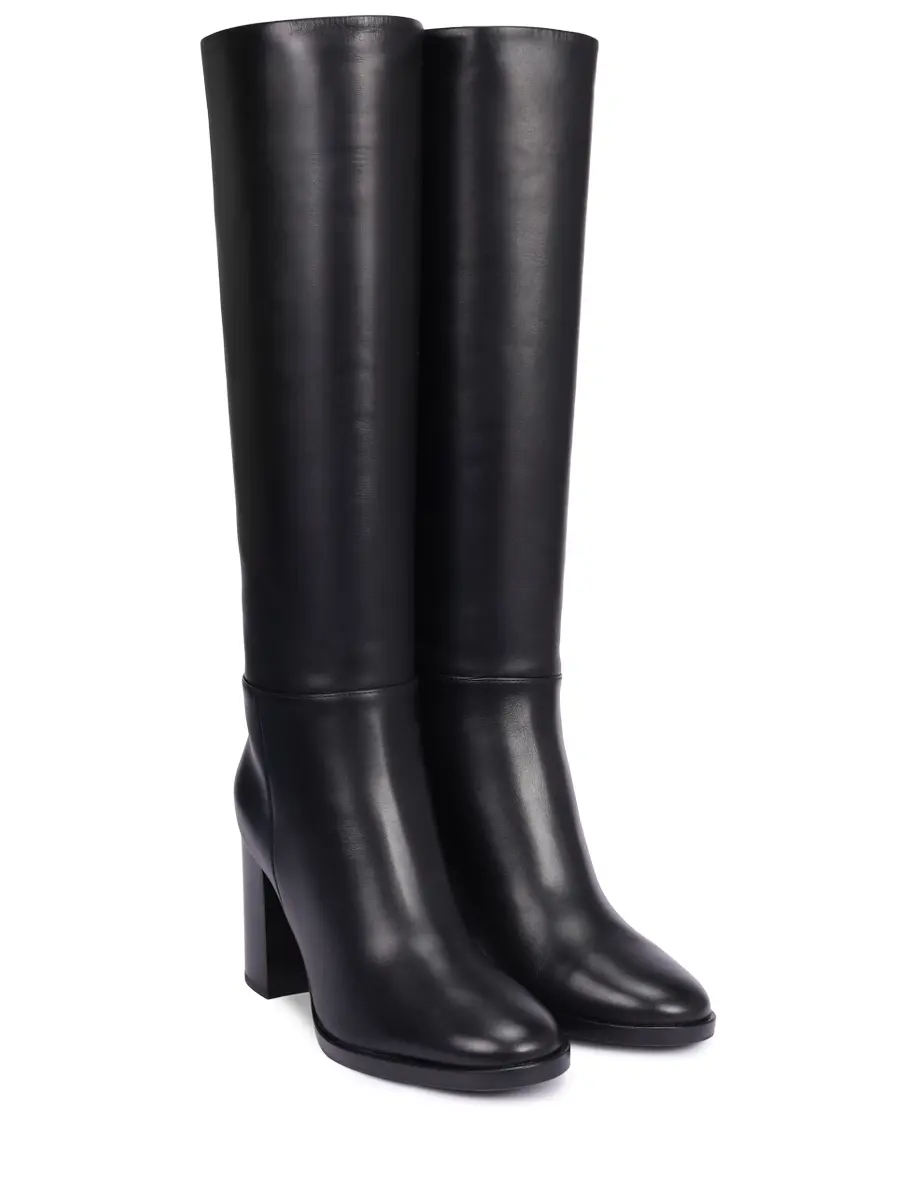 Сапоги кожаные на меху Santiago