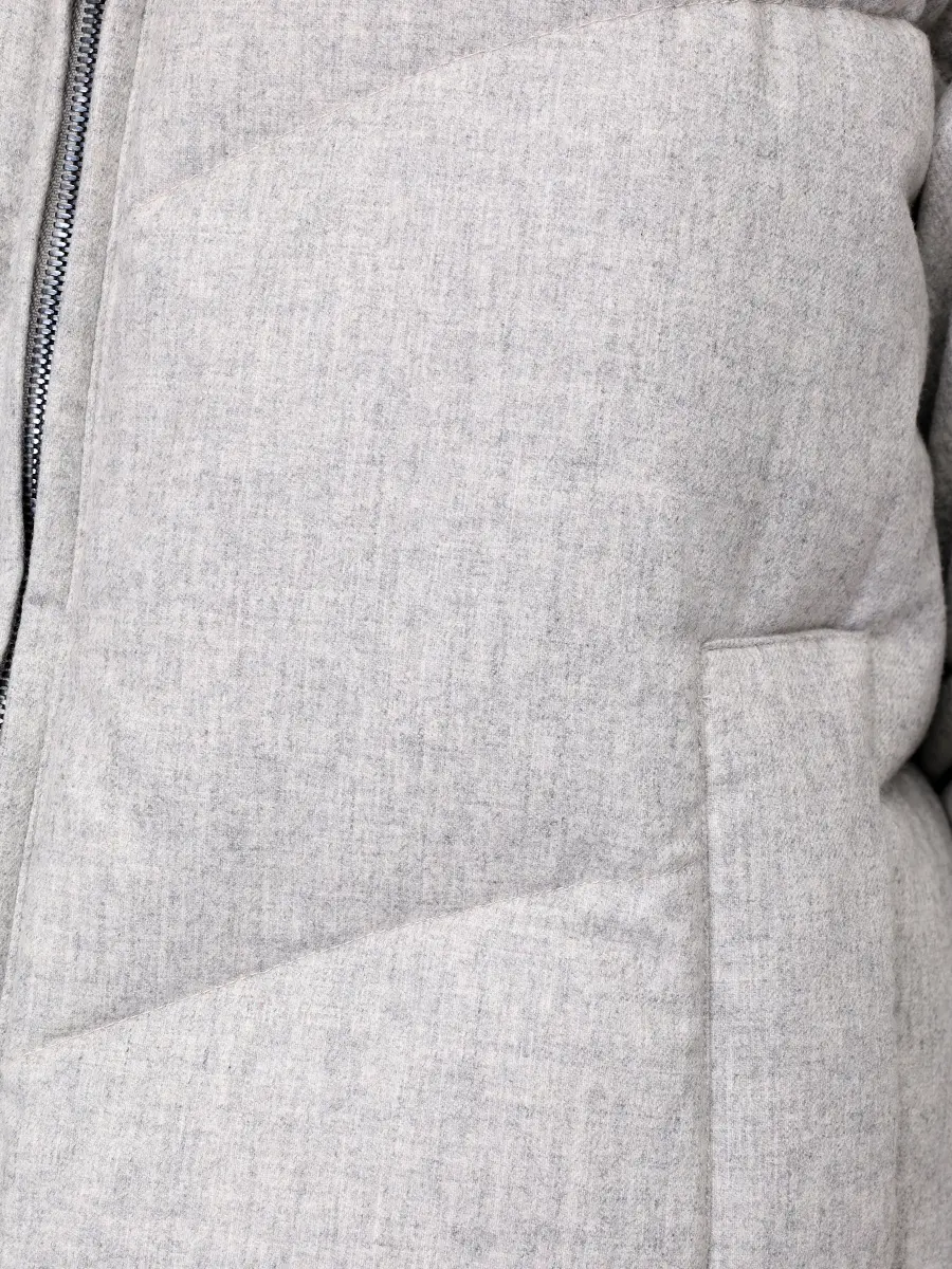 Пуховик стеганый