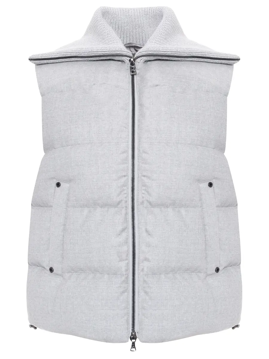 Жилет шерстяной