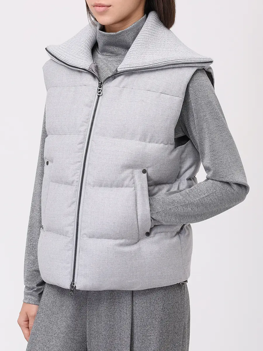 Жилет шерстяной