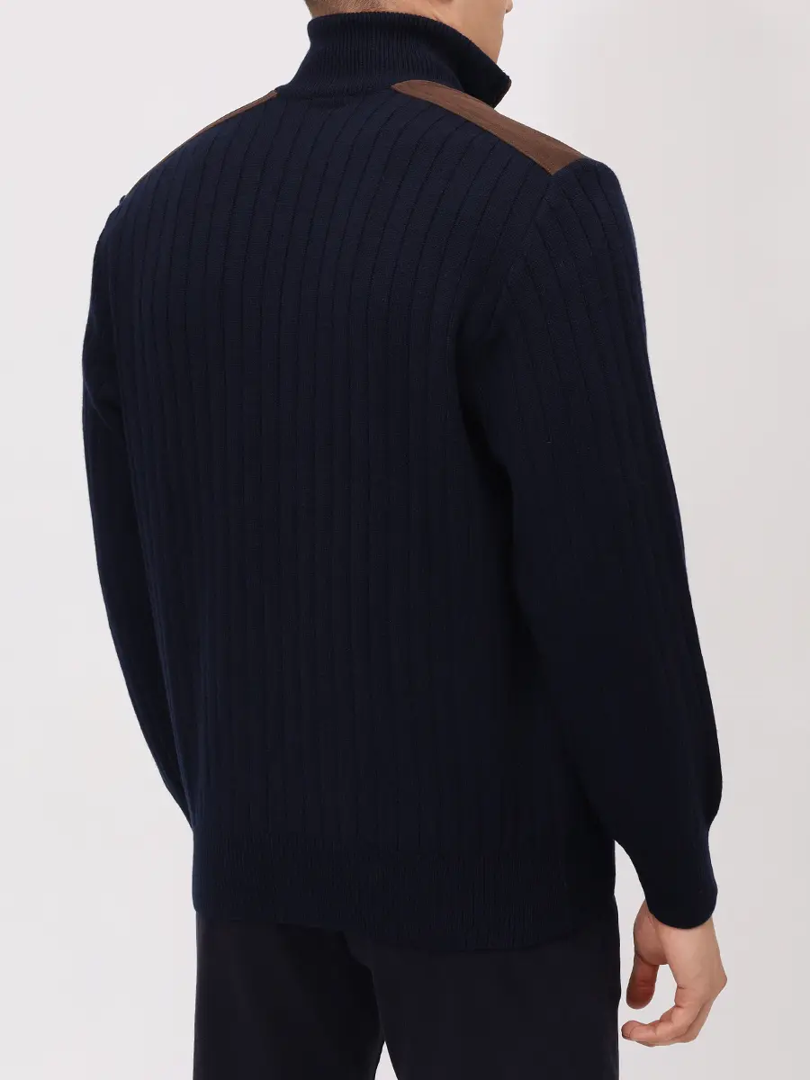 Кардиган из шерсти и вискозы