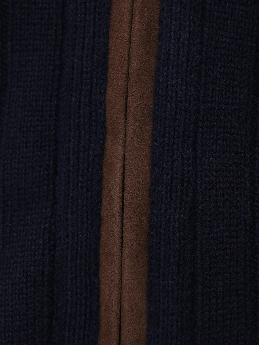 Кардиган из шерсти и вискозы