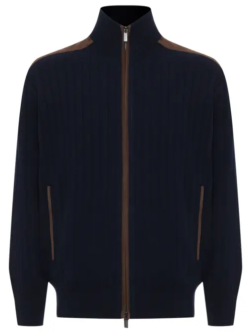 Кардиган из шерсти и вискозы PAUL & SHARK