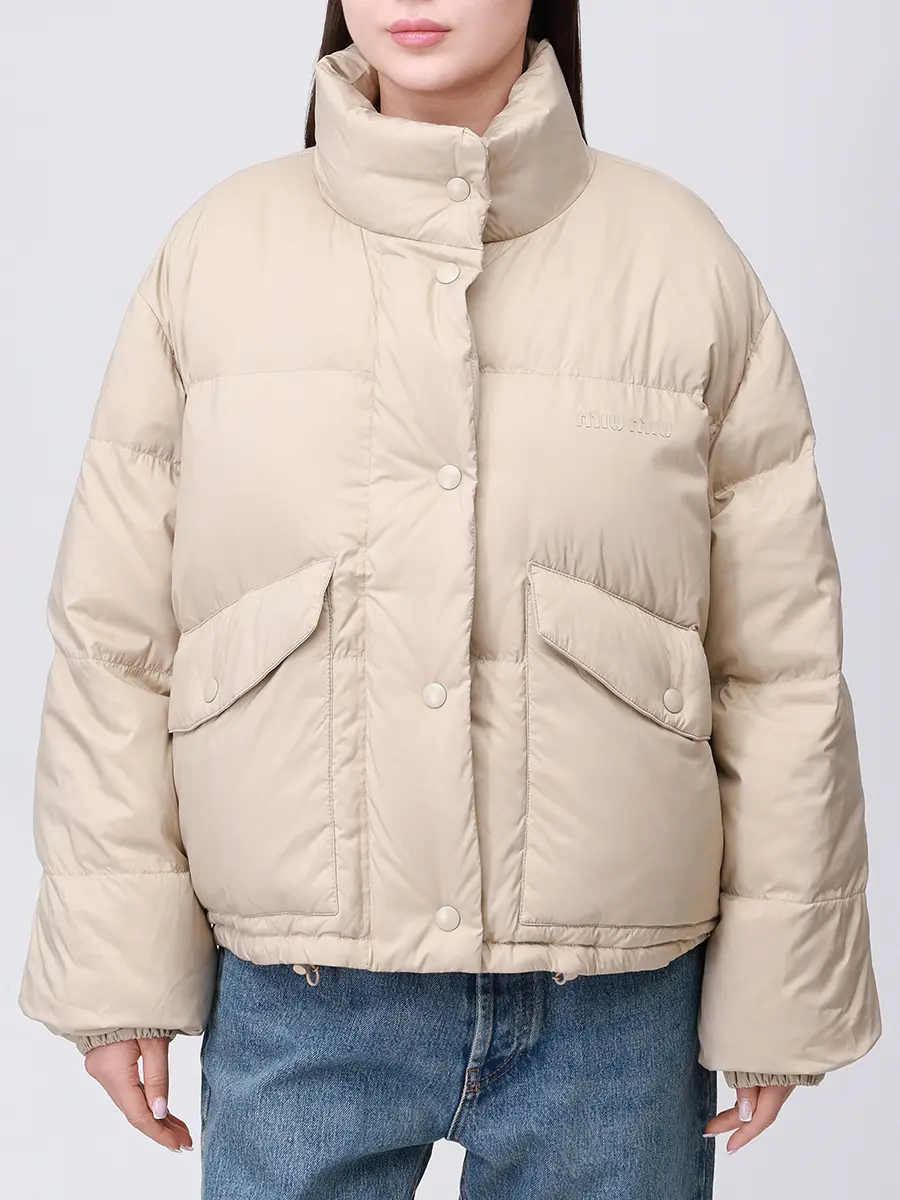 Пуховик стеганый