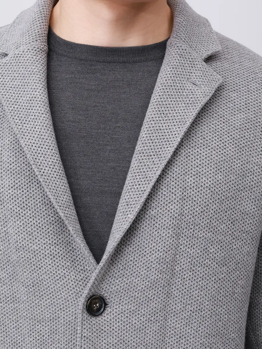 Пиджак шерстяной