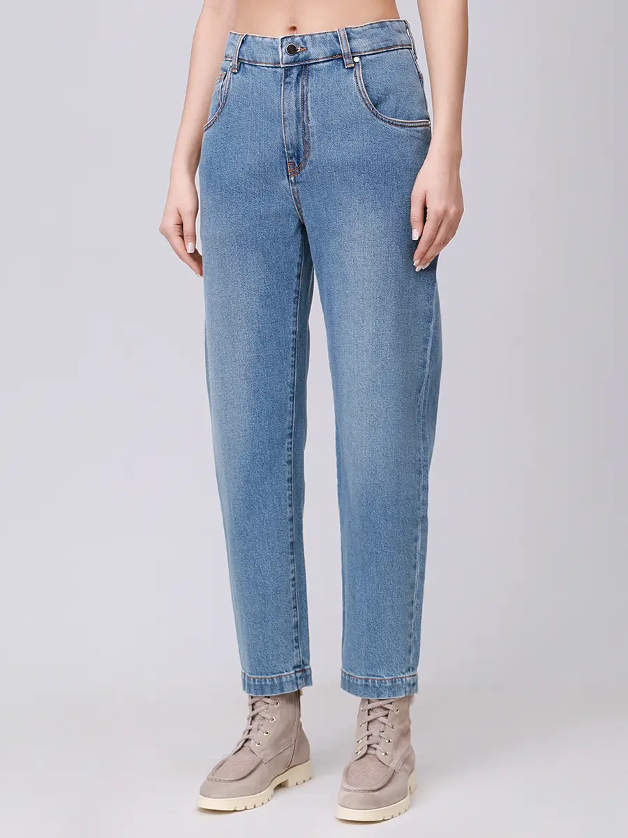 Джинсы хлопковые