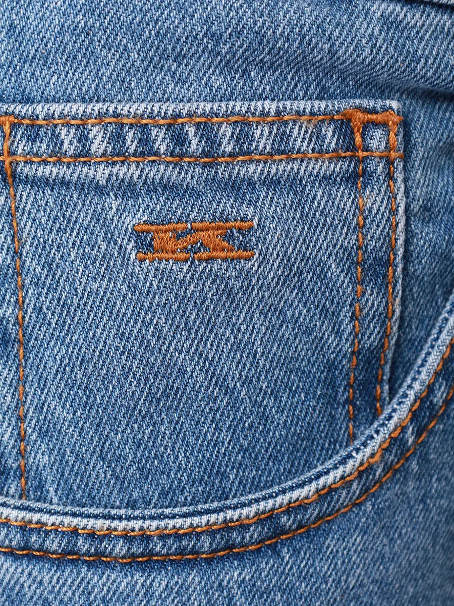 Джинсы хлопковые