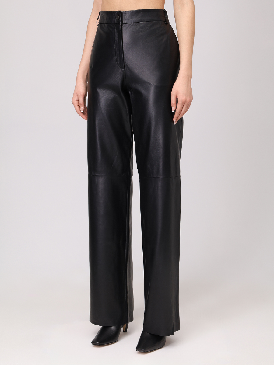 Брюки кожаные