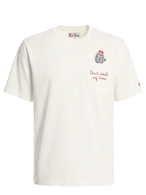 Футболка хлопковая MC2 SAINT BARTH