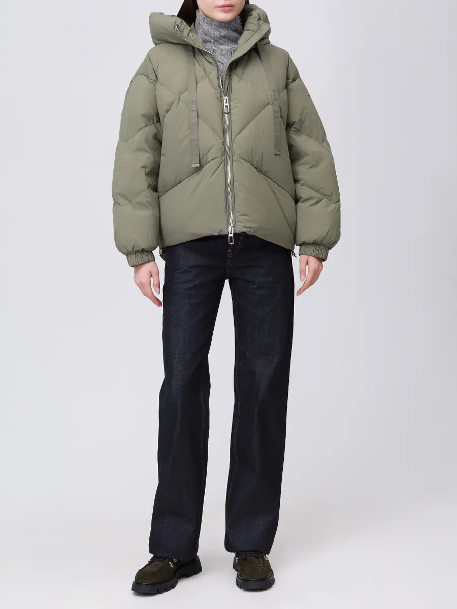 Пуховик стеганый