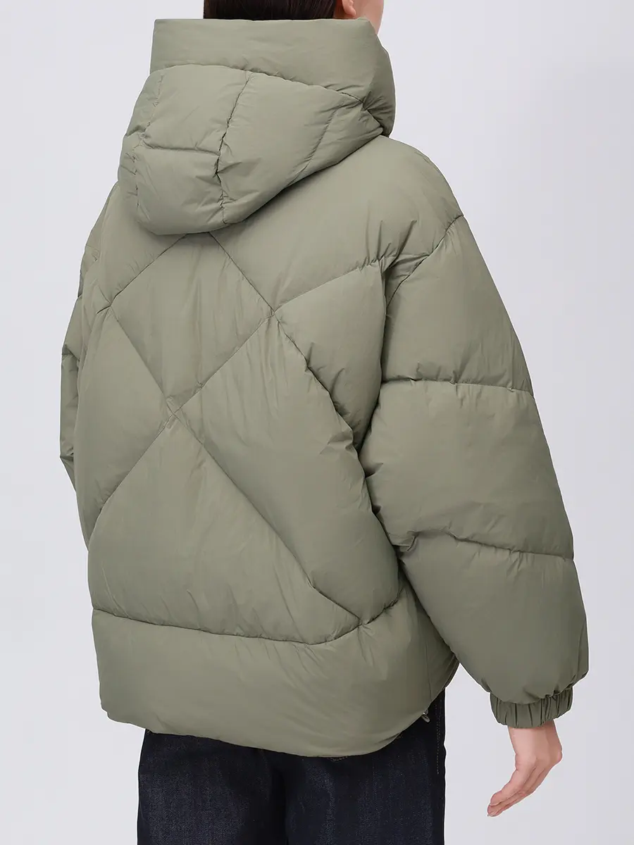 Пуховик стеганый