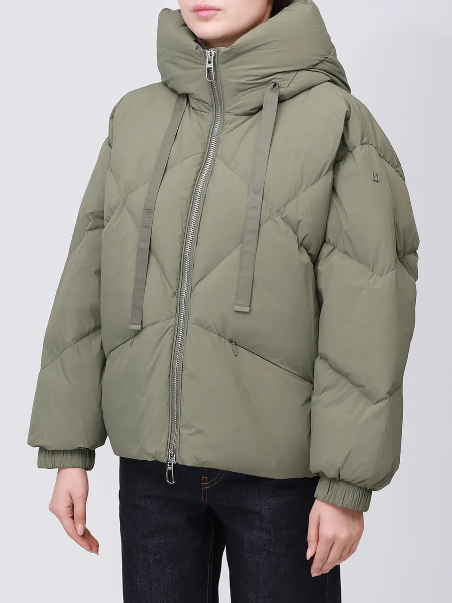 Пуховик стеганый