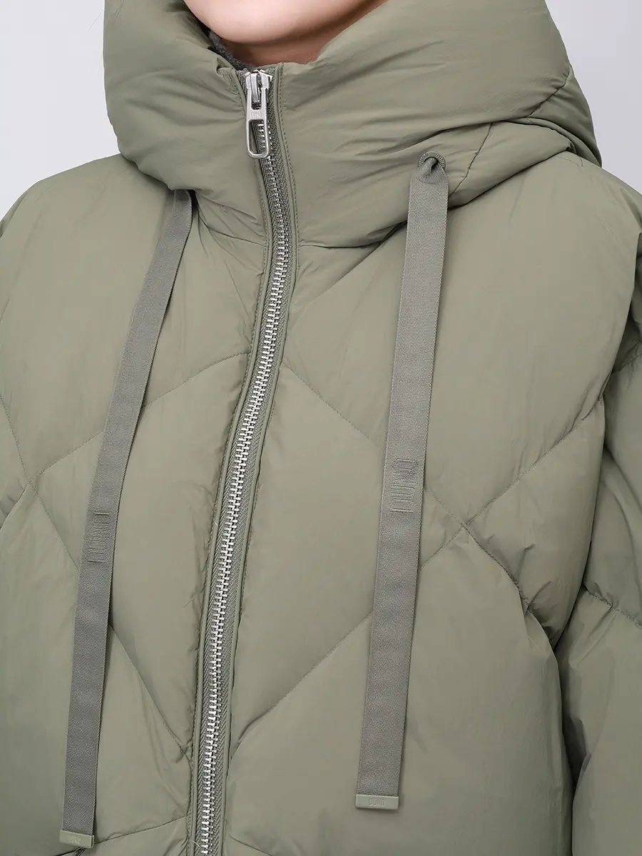 Пуховик стеганый