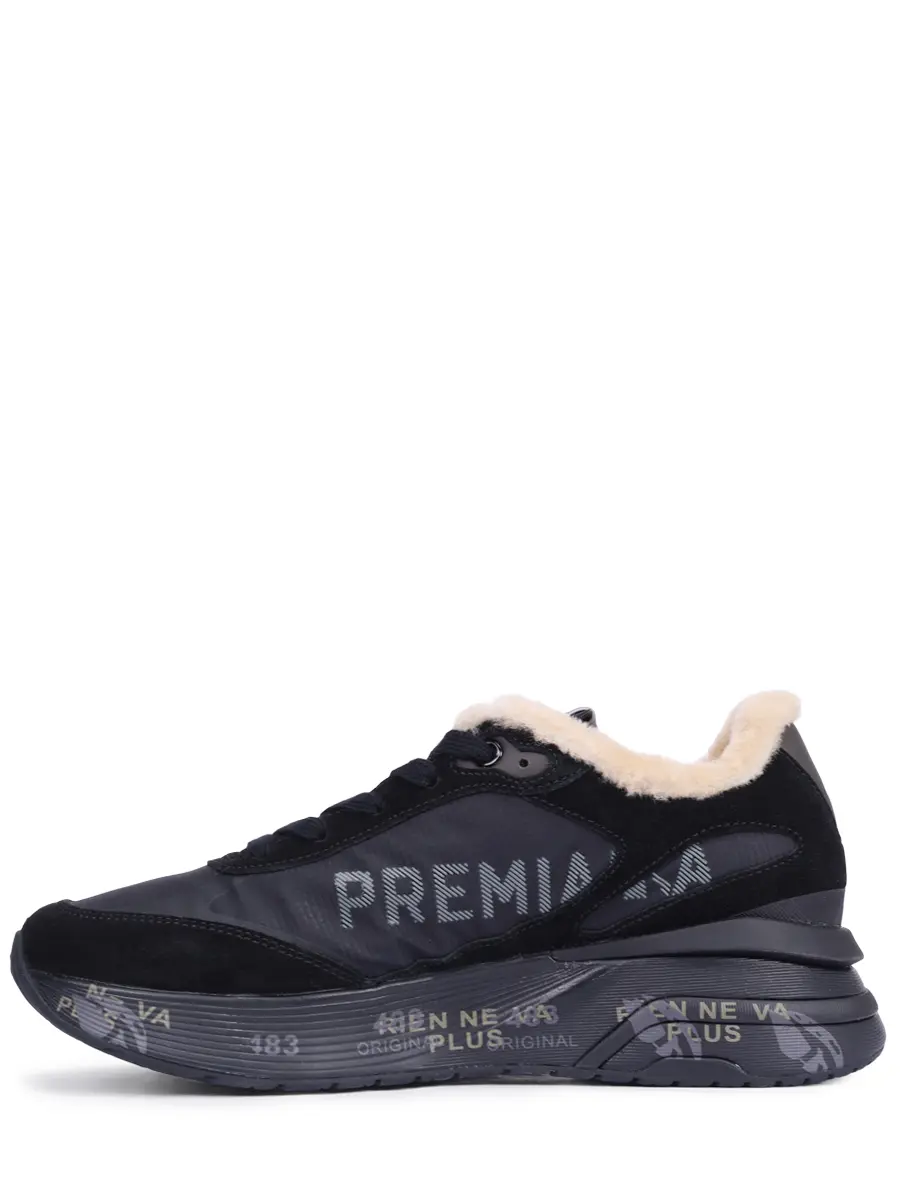 Кроссовки комбинированные на меху