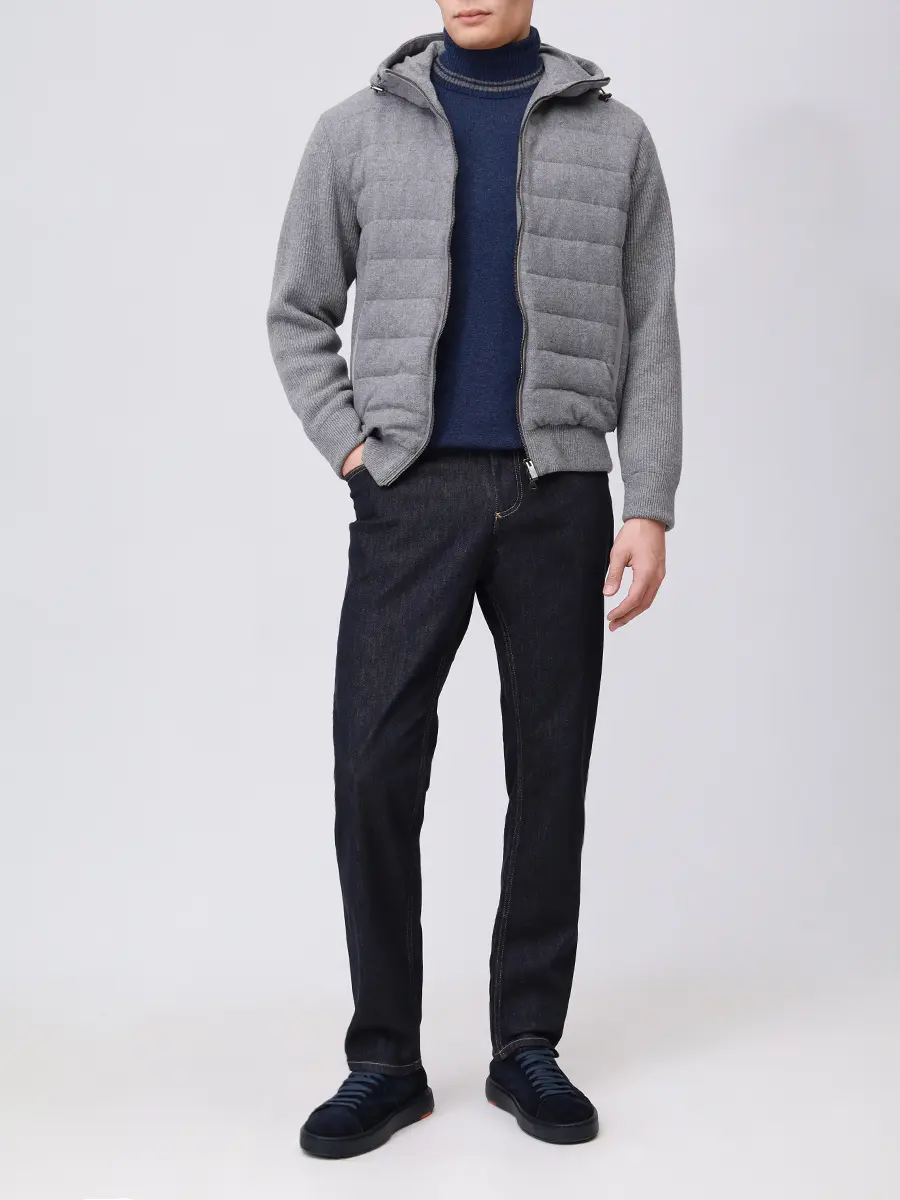 Куртка из шерсти и кашемира