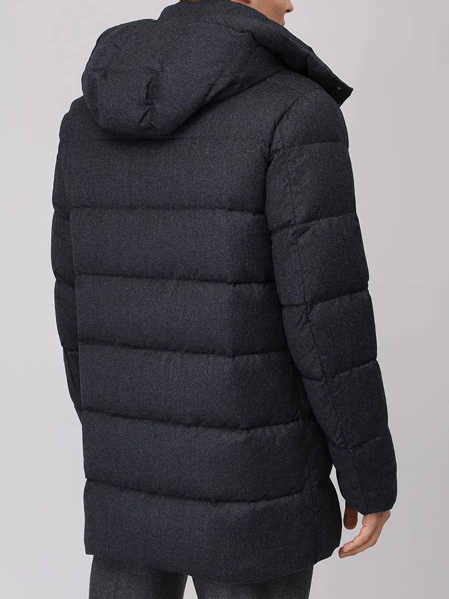 Пуховик стеганый