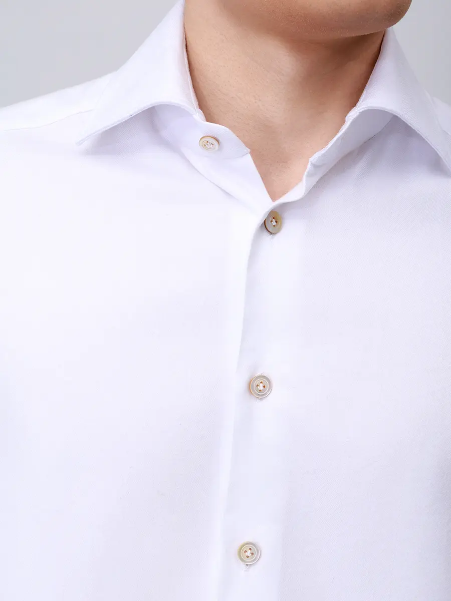 Рубашка Slim Fit из хлопка и лиоцелла