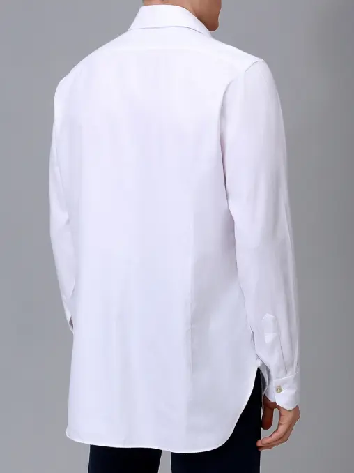 Рубашка Slim Fit из хлопка и лиоцелла KITON