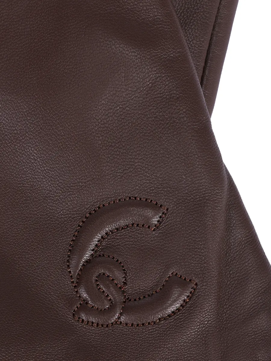 Перчатки кожаные