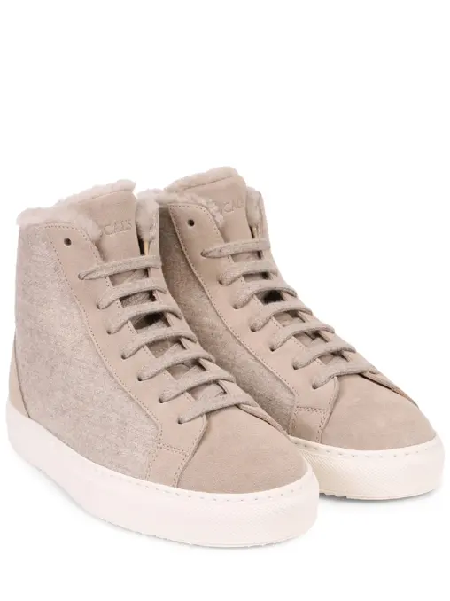 Кеды комбинированные на меху DOUCAL`S