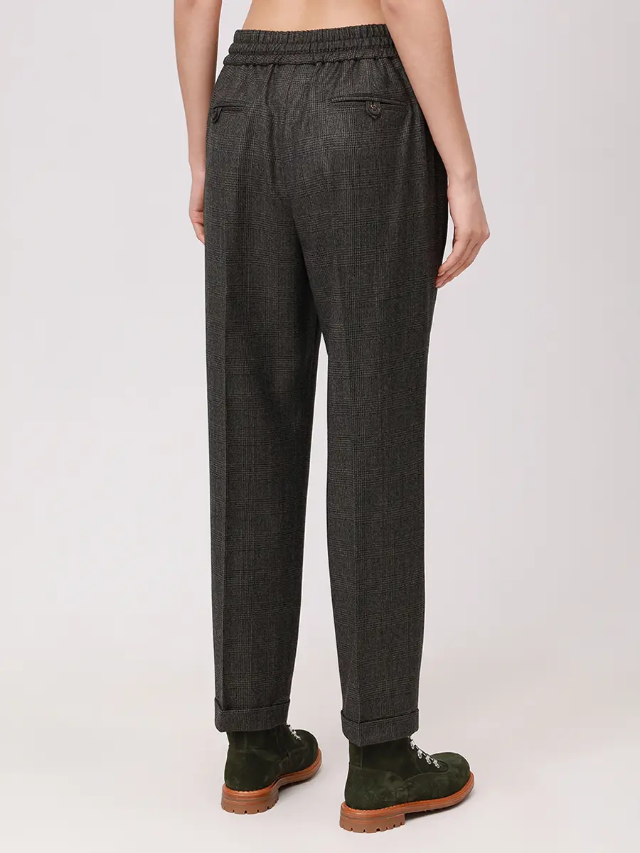 Брюки шерстяные