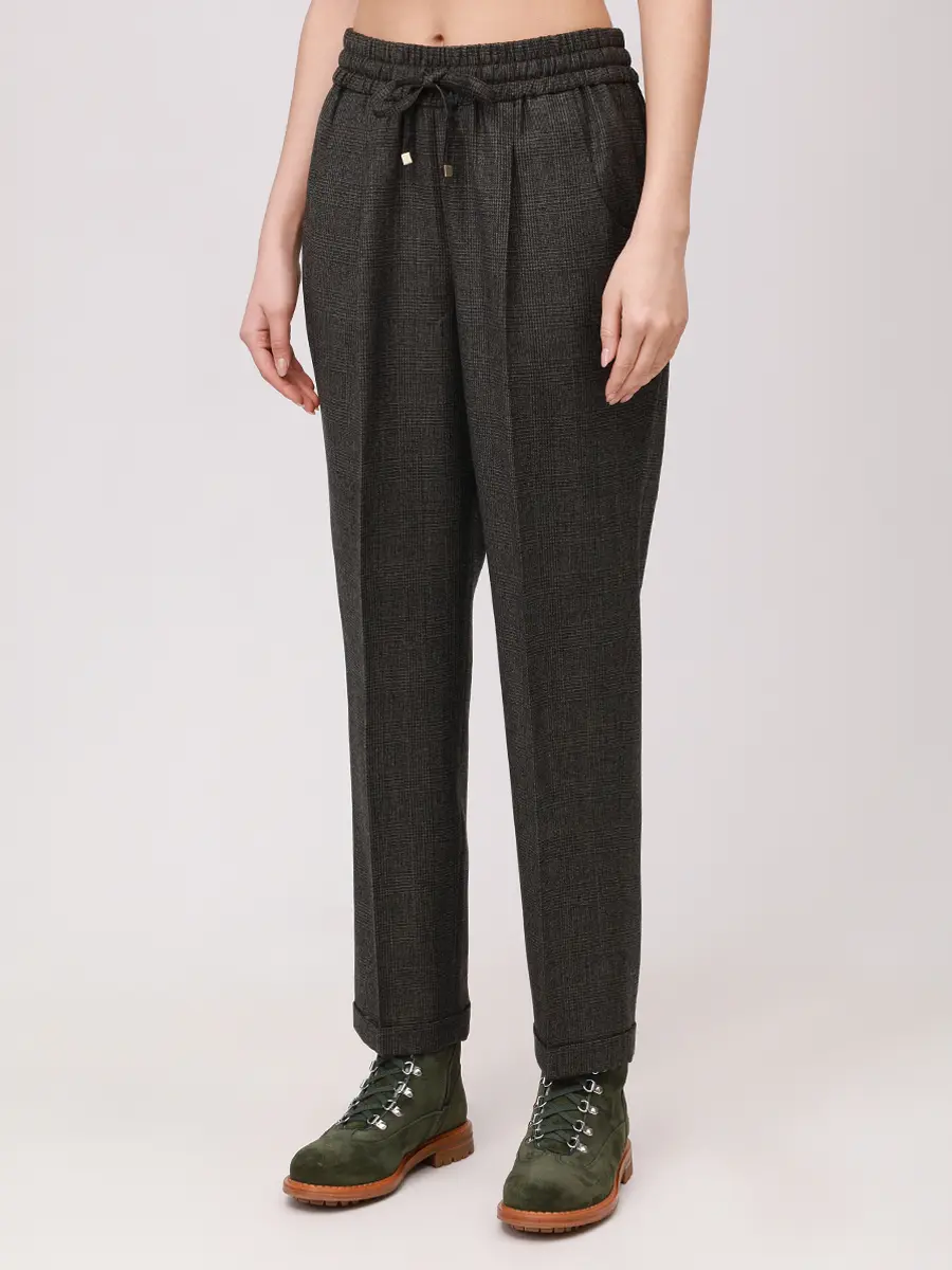 Брюки шерстяные