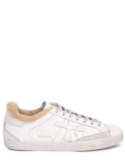 Кеды кожаные на меху PREMIATA