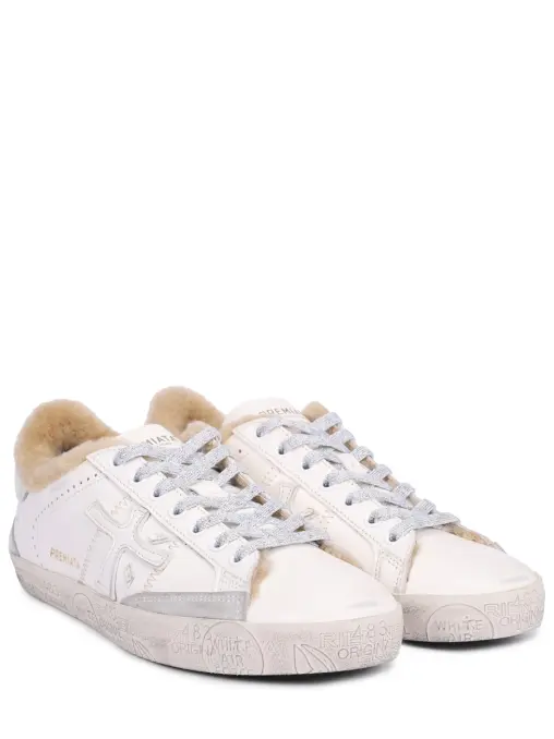 Кеды кожаные на меху PREMIATA