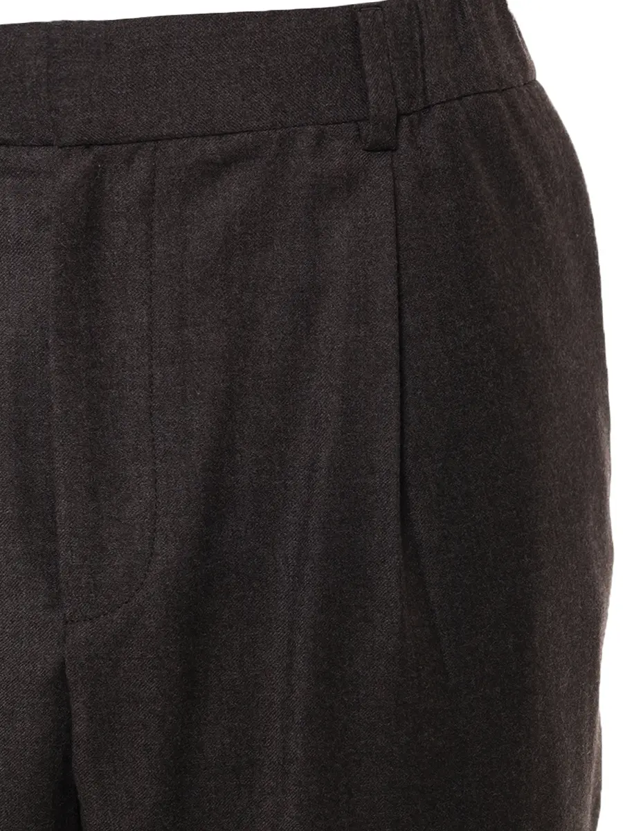 Брюки шерстяные